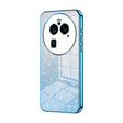 For OPPO Find X6 Pro Gradient Glitter Powder Electroplated Phone Case(Blue) - OPPO Cases by PMC TechLife | Online Shopping South Africa | PMC TechLife | Buy Now Pay Later Mobicred