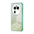 For OPPO Find X6 Pro Gradient Glitter Powder Electroplated Phone Case(Green) - OPPO Cases by PMC TechLife | Online Shopping South Africa | PMC TechLife | Buy Now Pay Later Mobicred