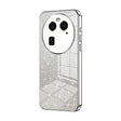 For OPPO Find X6 Gradient Glitter Powder Electroplated Phone Case(Silver) - OPPO Cases by PMC TechLife | Online Shopping South Africa | PMC TechLife | Buy Now Pay Later Mobicred