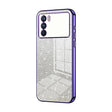 For OPPO K9 Pro Gradient Glitter Powder Electroplated Phone Case(Purple) - OPPO Cases by PMC TechLife | Online Shopping South Africa | PMC TechLife | Buy Now Pay Later Mobicred