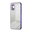 For OPPO A52 / A72 / A92 Gradient Glitter Powder Electroplated Phone Case(Purple) - OPPO Cases by PMC TechLife | Online Shopping South Africa | PMC TechLife | Buy Now Pay Later Mobicred