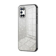 For OPPO A52 / A72 / A92 Gradient Glitter Powder Electroplated Phone Case(Black) - OPPO Cases by PMC TechLife | Online Shopping South Africa | PMC TechLife | Buy Now Pay Later Mobicred