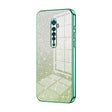 For OPPO Reno2 Gradient Glitter Powder Electroplated Phone Case(Green) - OPPO Cases by PMC TechLife | Online Shopping South Africa | PMC TechLife | Buy Now Pay Later Mobicred