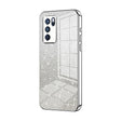 For OPPO Reno6 Pro Indian  Gradient Glitter Powder Electroplated Phone Case(Silver) - OPPO Cases by PMC TechLife | Online Shopping South Africa | PMC TechLife