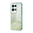 For OPPO Reno8 Pro Gradient Glitter Powder Electroplated Phone Case(Green) - OPPO Cases by PMC TechLife | Online Shopping South Africa | PMC TechLife | Buy Now Pay Later Mobicred