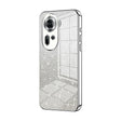 For OPPO Reno11 Global Gradient Glitter Powder Electroplated Phone Case(Silver) - Reno11 Cases by PMC TechLife | Online Shopping South Africa | PMC TechLife | Buy Now Pay Later Mobicred