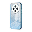 For OPPO A3 Pro Gradient Glitter Powder Electroplated Phone Case(Blue) - OPPO Cases by PMC TechLife | Online Shopping South Africa | PMC TechLife | Buy Now Pay Later Mobicred