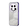 For Xiaomi 14 Ultra Gradient Glitter Powder Electroplated Phone Case(Purple) - 14 Ultra Cases by PMC TechLife | Online Shopping South Africa | PMC TechLife | Buy Now Pay Later Mobicred