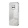 For Xiaomi Redmi 10X 5G Gradient Glitter Powder Electroplated Phone Case(Silver) - Xiaomi Cases by PMC TechLife | Online Shopping South Africa | PMC TechLife | Buy Now Pay Later Mobicred