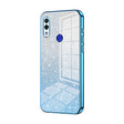 For Xiaomi Redmi Note 7 / Note 7 Pro Gradient Glitter Powder Electroplated Phone Case(Blue) - Xiaomi Cases by PMC TechLife | Online Shopping South Africa | PMC TechLife | Buy Now Pay Later Mobicred