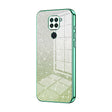 For Xiaomi Redmi Note 9 / 10X 4G Gradient Glitter Powder Electroplated Phone Case(Green) - Xiaomi Cases by PMC TechLife | Online Shopping South Africa | PMC TechLife | Buy Now Pay Later Mobicred