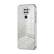 For Xiaomi Redmi Note 9 / 10X 4G Gradient Glitter Powder Electroplated Phone Case(Silver) - Xiaomi Cases by PMC TechLife | Online Shopping South Africa | PMC TechLife | Buy Now Pay Later Mobicred