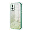 For Xiaomi Redmi Note 9 4G Gradient Glitter Powder Electroplated Phone Case(Green) - Xiaomi Cases by PMC TechLife | Online Shopping South Africa | PMC TechLife | Buy Now Pay Later Mobicred