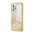 For Xiaomi Redmi Note 10 Pro/10 Pro Max Gradient Glitter Powder Electroplated Phone Case(Gold) - Xiaomi Cases by PMC TechLife | Online Shopping South Africa | PMC TechLife | Buy Now Pay Later Mobicred