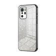 For Xiaomi Redmi Note 10 Pro 5G/Poco X3 GT Gradient Glitter Powder Electroplated Phone Case(Black) - Xiaomi Cases by PMC TechLife | Online Shopping South Africa | PMC TechLife | Buy Now Pay Later Mobicred