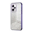 For Xiaomi Redmi Note 12 Pro+  Gradient Glitter Powder Electroplated Phone Case(Purple) - Xiaomi Cases by PMC TechLife | Online Shopping South Africa | PMC TechLife | Buy Now Pay Later Mobicred