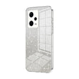 For Xiaomi Redmi Note 12 Pro+  Gradient Glitter Powder Electroplated Phone Case(Transparent) - Xiaomi Cases by PMC TechLife | Online Shopping South Africa | PMC TechLife | Buy Now Pay Later Mobicred