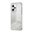 For Xiaomi Redmi Note 12 Pro+  Gradient Glitter Powder Electroplated Phone Case(Silver) - Xiaomi Cases by PMC TechLife | Online Shopping South Africa | PMC TechLife | Buy Now Pay Later Mobicred