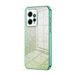 For Xiaomi Redmi Note 12 4G Gradient Glitter Powder Electroplated Phone Case(Green) - Xiaomi Cases by PMC TechLife | Online Shopping South Africa | PMC TechLife | Buy Now Pay Later Mobicred