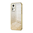 For Xiaomi Redmi Note 12S Gradient Glitter Powder Electroplated Phone Case(Gold) - Xiaomi Cases by PMC TechLife | Online Shopping South Africa | PMC TechLife | Buy Now Pay Later Mobicred