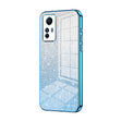 For Xiaomi Redmi Note 12S Gradient Glitter Powder Electroplated Phone Case(Blue) - Xiaomi Cases by PMC TechLife | Online Shopping South Africa | PMC TechLife | Buy Now Pay Later Mobicred