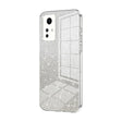 For Xiaomi Redmi Note 12S Gradient Glitter Powder Electroplated Phone Case(Transparent) - Xiaomi Cases by PMC TechLife | Online Shopping South Africa | PMC TechLife | Buy Now Pay Later Mobicred