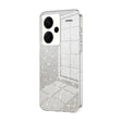 For Xiaomi Redmi Note 13 Pro+ Gradient Glitter Powder Electroplated Phone Case(Transparent) - Note 13 Pro+ Cases by PMC TechLife | Online Shopping South Africa | PMC TechLife | Buy Now Pay Later Mobicred