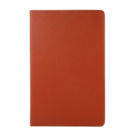 For Lenovo Tab M11 / Xiaoxin Pad 11 2024 360 Degree Rotation Litchi Texture Leather Tablet Case(Brown)
