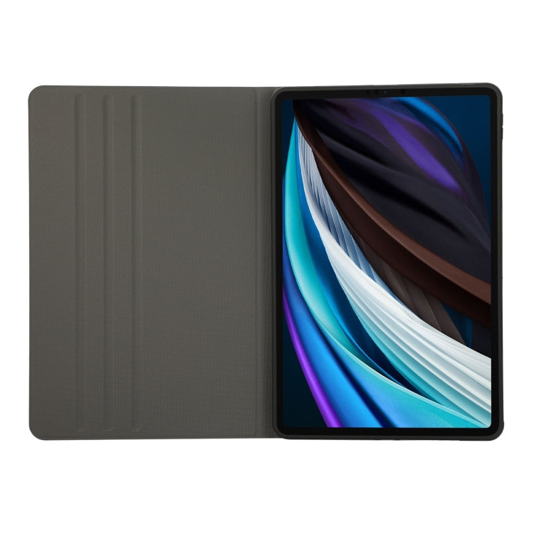 For Lenovo Tab M11 / Xiaoxin Pad 11 2024 Voltage Elastic Texture Flip Tablet Leather Case(Gold)