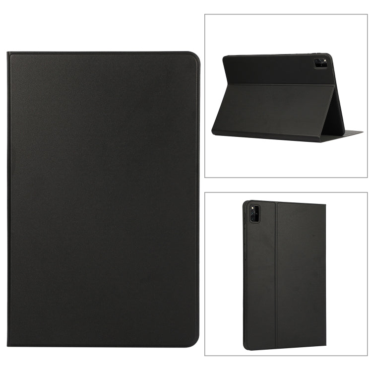 For Lenovo Tab M11 / Xiaoxin Pad 11 2024 Voltage Elastic Texture Flip Tablet Leather Case(Black)