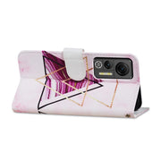 For Ulefone Note 14 Painted Pattern Horizontal Flip Leather Phone Case(Marble)