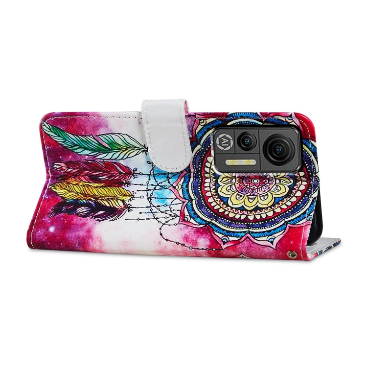 For Ulefone Note 14 Painted Pattern Horizontal Flip Leather Phone Case(Dreamcatcher)