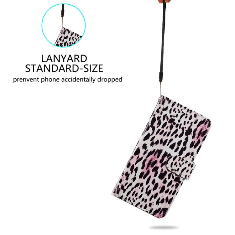 For Ulefone Note 14 Painted Pattern Horizontal Flip Leather Phone Case(Leopard)