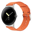 For Google Pixel Watch 2 / Pixel Watch Nylon Canvas Watch Band(Orange) - free shipping - PMc TechLife - Order now!