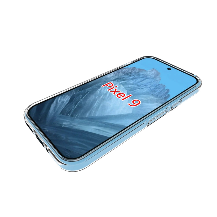 For Google Pixel 9 Water-resistant Texture TPU Phone Case(Transparent)