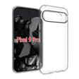 For Google Pixel 9 Pro Waterproof Texture TPU Phone Case(Transparent) - Google Cases by PMC TechLife | Online Shopping South Africa | PMC TechLife | Buy Now Pay Later Mobicred