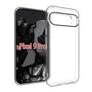 For Google Pixel 9 Pro Water-resistant Texture TPU Phone Case(Transparent)