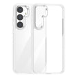 For Samsung Galaxy S25 5G Anti-fingerprint Highly Transparent PC Phone Case(White) - Galaxy S25 5G Cases by PMC Jewellery | Online Shopping South Africa | PMC Jewellery | Buy Now Pay Later Mobicred