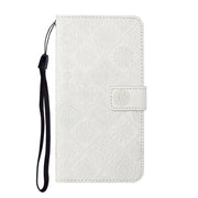 For Google Pixel 9 Pro XL Ethnic Style Embossed Pattern Leather Phone Case(White)