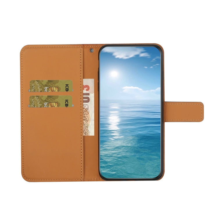 For Google Pixel 9 / 9 Pro Ethnic Style Embossed Pattern Leather Phone Case(Brown)