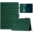 For iPad Pro 11 2024 Diamond Texture Embossed Leather Smart Tablet Case(Green) - iPad Pro 11 2024 Cases by PMC TechLife | Online Shopping South Africa | PMC TechLife | Buy Now Pay Later Mobicred