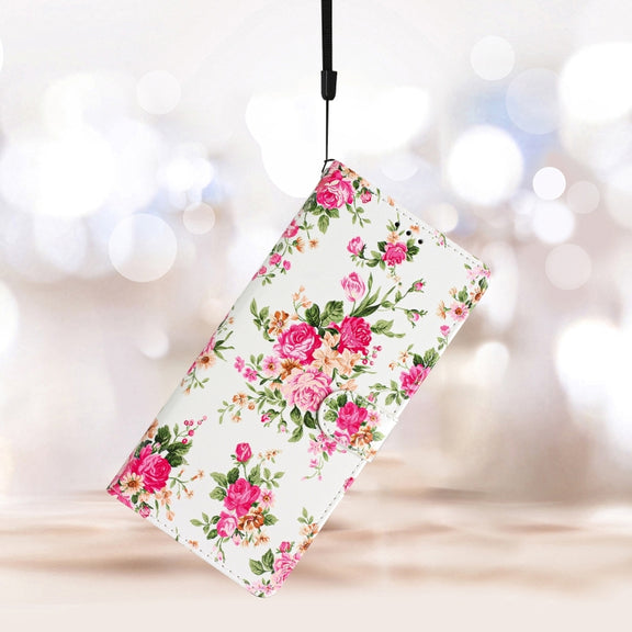 For Ulefone Note 14 Colored Drawing Leather Phone Case(Peonies)