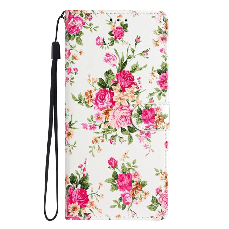 For Ulefone Note 14 Colored Drawing Leather Phone Case(Peonies)