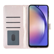 For Blackview A53 Pro Glitter Powder Flip Leather Phone Case(Rose Gold)