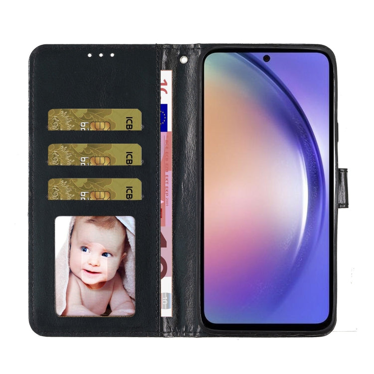 For Ulefone Note 14 Glitter Powder Flip Leather Phone Case(Black)