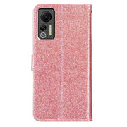 For Ulefone Note 14 Glitter Powder Flip Leather Phone Case(Rose Gold)