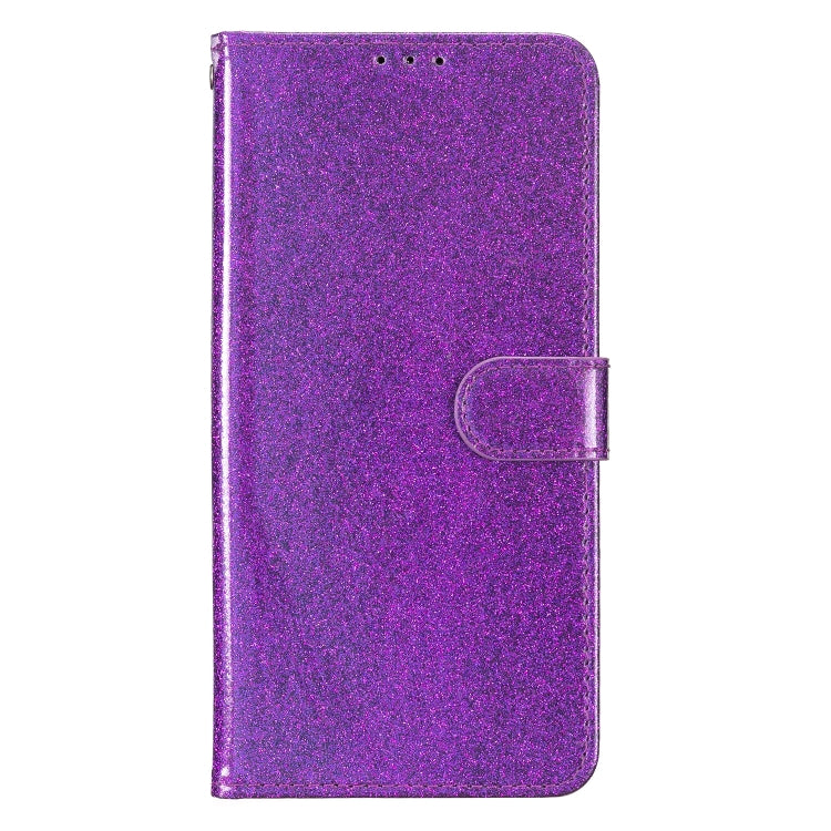 For Ulefone Note 14 Glitter Powder Flip Leather Phone Case(Purple)