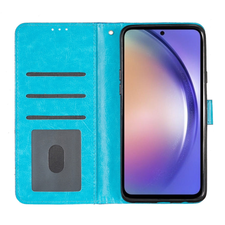 For Ulefone Note 14 Glitter Powder Flip Leather Phone Case(Blue)