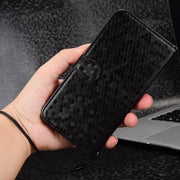 For Tecno Spark Go 2024 / Spark 20C Honeycomb Dot Texture Leather Phone Case(Black)