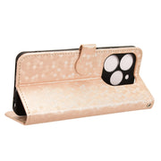 For Tecno Spark Go 2024 / Spark 20C Honeycomb Dot Texture Leather Phone Case(Gold)